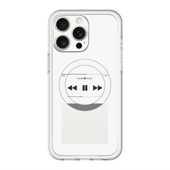 スリムプロテクションプレミアムケース with MagSafe［ Music Player ］