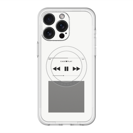 スリムプロテクションプレミアムケース with MagSafe［ Music Player ］
