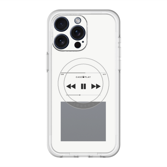 スリムプロテクションプレミアムケース with MagSafe［ Music Player ］