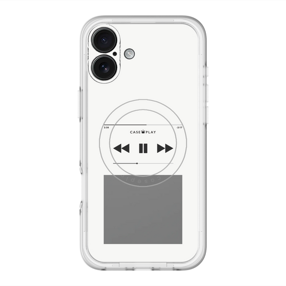 スリムプロテクションプレミアムケース with MagSafe［ Music Player ］