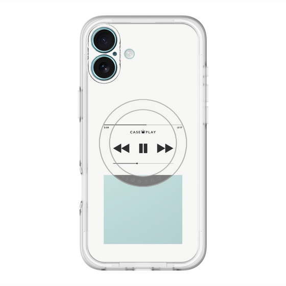 スリムプロテクションプレミアムケース with MagSafe［ Music Player ］