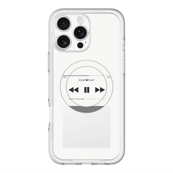 スリムプロテクションプレミアムケース with MagSafe［ Music Player ］