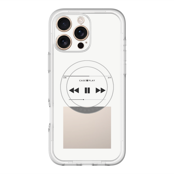スリムプロテクションプレミアムケース with MagSafe［ Music Player ］