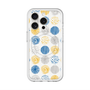 スリムプロテクションプレミアムケース with MagSafe［ Nordic Circle - Blue ］