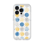 スリムプロテクションプレミアムケース with MagSafe［ Nordic Circle - Blue ］