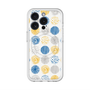 スリムプロテクションプレミアムケース with MagSafe［ Nordic Circle - Blue ］