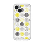 スリムプロテクションプレミアムケース with MagSafe［ Nordic Circle - Yellow ］