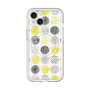 スリムプロテクションプレミアムケース with MagSafe［ Nordic Circle - Yellow ］