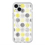 スリムプロテクションプレミアムケース with MagSafe［ Nordic Circle - Yellow ］