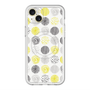 スリムプロテクションプレミアムケース with MagSafe［ Nordic Circle - Yellow ］