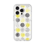 スリムプロテクションプレミアムケース with MagSafe［ Nordic Circle - Yellow ］
