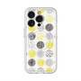 スリムプロテクションプレミアムケース with MagSafe［ Nordic Circle - Yellow ］