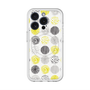 スリムプロテクションプレミアムケース with MagSafe［ Nordic Circle - Yellow ］