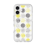 スリムプロテクションプレミアムケース with MagSafe［ Nordic Circle - Yellow ］