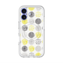 スリムプロテクションプレミアムケース with MagSafe［ Nordic Circle - Yellow ］