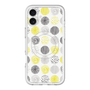スリムプロテクションプレミアムケース with MagSafe［ Nordic Circle - Yellow ］