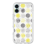 スリムプロテクションプレミアムケース with MagSafe［ Nordic Circle - Yellow ］