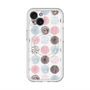 スリムプロテクションプレミアムケース with MagSafe［ Nordic Circle - Pink ］