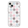 スリムプロテクションプレミアムケース with MagSafe［ Nordic Circle - Pink ］