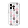 スリムプロテクションプレミアムケース with MagSafe［ Nordic Circle - Pink ］