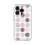 スリムプロテクションプレミアムケース with MagSafe［ Nordic Circle - Pink ］