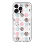 スリムプロテクションプレミアムケース with MagSafe［ Nordic Circle - Pink ］
