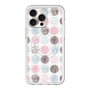 スリムプロテクションプレミアムケース with MagSafe［ Nordic Circle - Pink ］