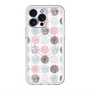 スリムプロテクションプレミアムケース with MagSafe［ Nordic Circle - Pink ］