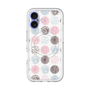 スリムプロテクションプレミアムケース with MagSafe［ Nordic Circle - Pink ］