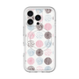 スリムプロテクションプレミアムケース with MagSafe［ Nordic Circle - Pink ］