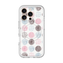 スリムプロテクションプレミアムケース with MagSafe［ Nordic Circle - Pink ］