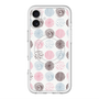 スリムプロテクションプレミアムケース with MagSafe［ Nordic Circle - Pink ］