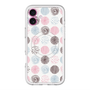 スリムプロテクションプレミアムケース with MagSafe［ Nordic Circle - Pink ］