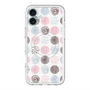 スリムプロテクションプレミアムケース with MagSafe［ Nordic Circle - Pink ］