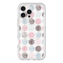 スリムプロテクションプレミアムケース with MagSafe［ Nordic Circle - Pink ］