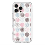 スリムプロテクションプレミアムケース with MagSafe［ Nordic Circle - Pink ］