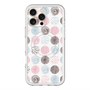 スリムプロテクションプレミアムケース with MagSafe［ Nordic Circle - Pink ］