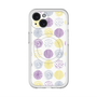 スリムプロテクションプレミアムケース with MagSafe［ Nordic Circle - Purple ］