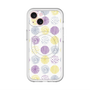 スリムプロテクションプレミアムケース with MagSafe［ Nordic Circle - Purple ］