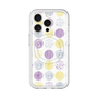 スリムプロテクションプレミアムケース with MagSafe［ Nordic Circle - Purple ］