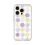スリムプロテクションプレミアムケース with MagSafe［ Nordic Circle - Purple ］