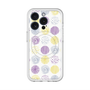 スリムプロテクションプレミアムケース with MagSafe［ Nordic Circle - Purple ］