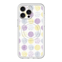 スリムプロテクションプレミアムケース with MagSafe［ Nordic Circle - Purple ］