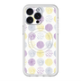 スリムプロテクションプレミアムケース with MagSafe［ Nordic Circle - Purple ］