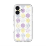スリムプロテクションプレミアムケース with MagSafe［ Nordic Circle - Purple ］