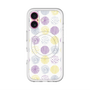 スリムプロテクションプレミアムケース with MagSafe［ Nordic Circle - Purple ］