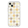 スリムプロテクションプレミアムケース with MagSafe［ Nordic Circle - Orange ］