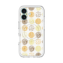 スリムプロテクションプレミアムケース with MagSafe［ Nordic Circle - Orange ］