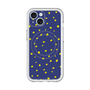 スリムプロテクションプレミアムケース with MagSafe［ Drawing Dot - Navy ］