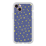 スリムプロテクションプレミアムケース with MagSafe［ Drawing Dot - Navy ］